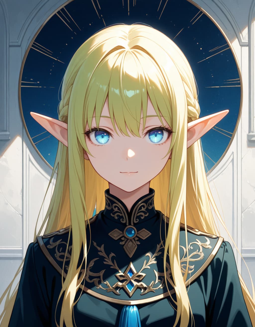 エルフのポートレート