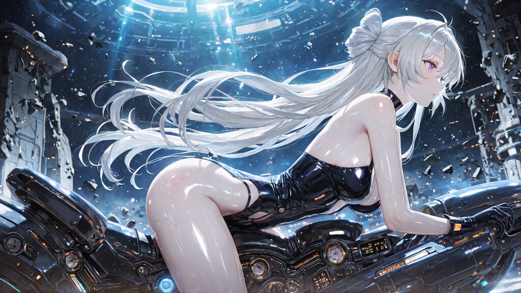 SFファンタジーっぽいイラスト