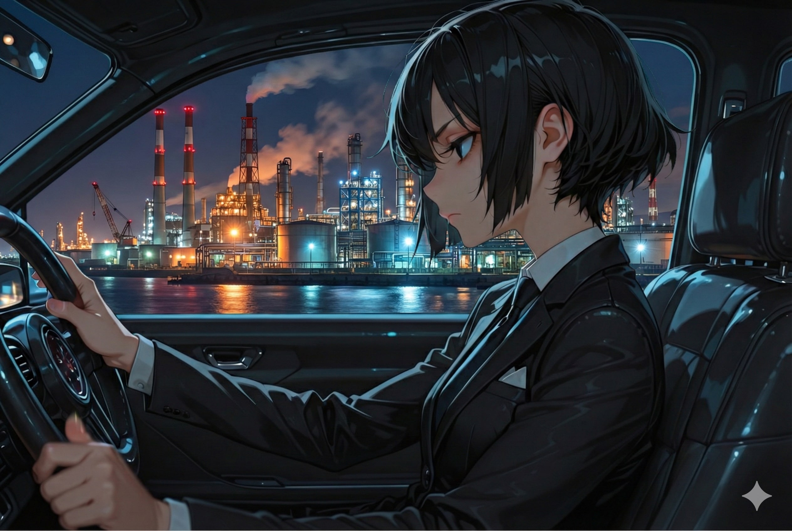 湾岸ドライブ🖤彩ちゃん | の人気AIイラスト・グラビア