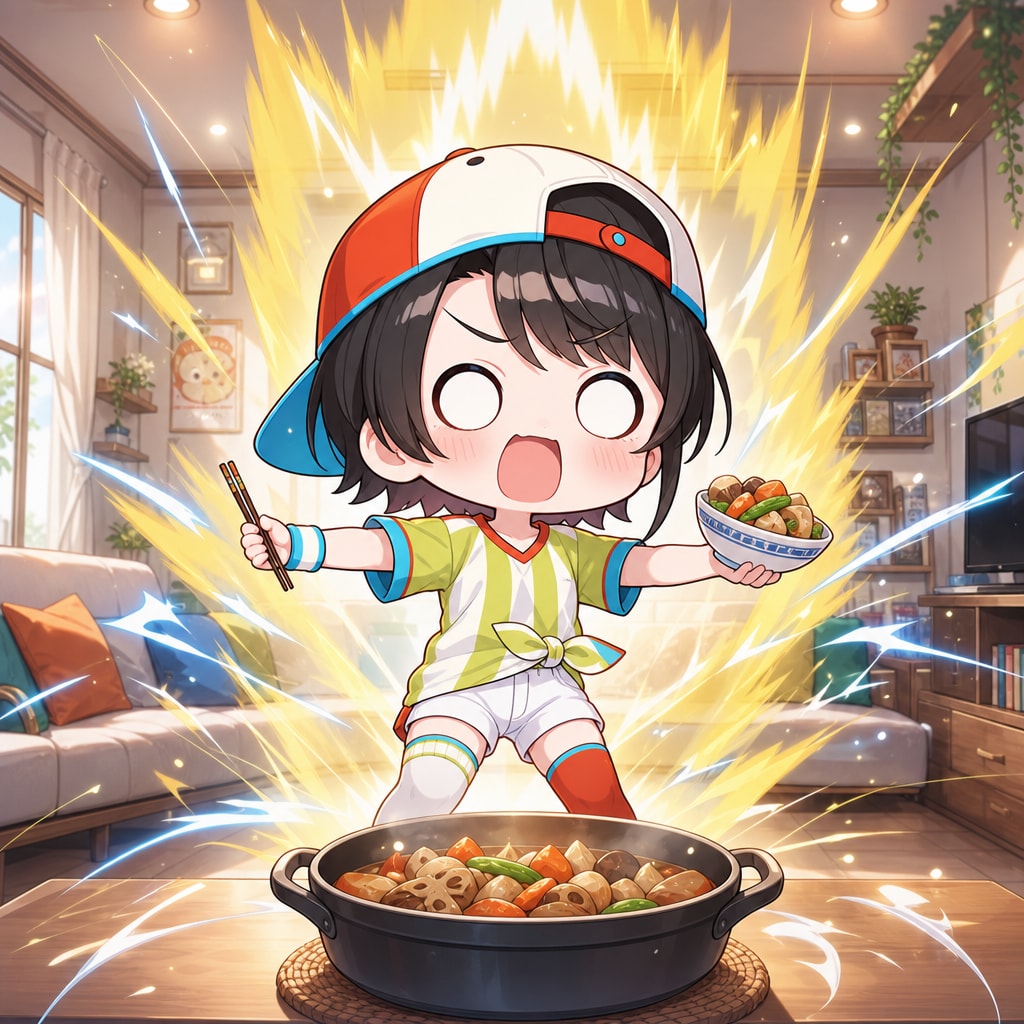 筑前煮パワー注入っ！！！