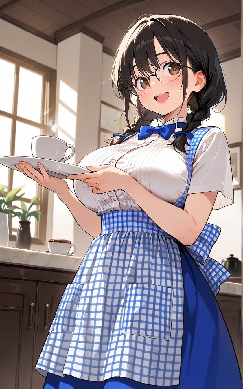 試しに三つ編みにしてみた | の人気AIイラスト・グラビア