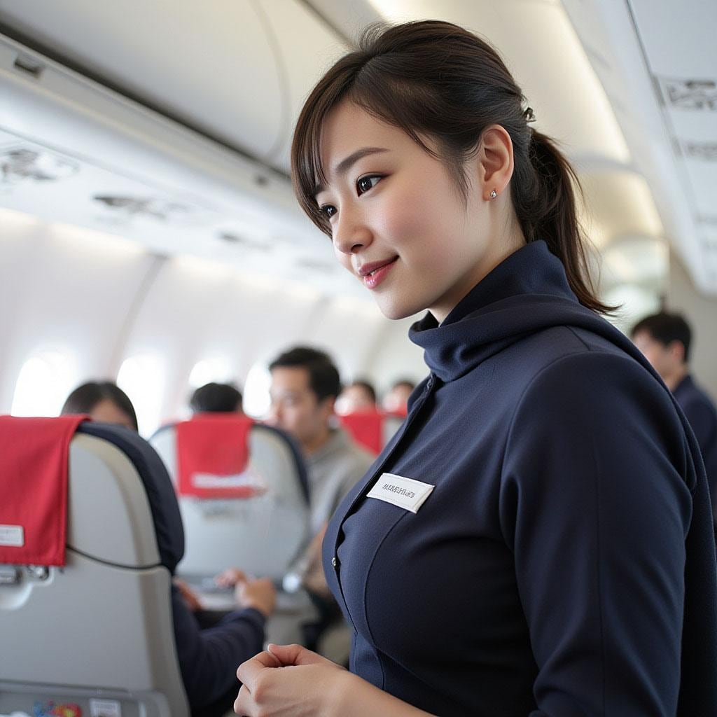 お客様、お飲み物はいかがですか？