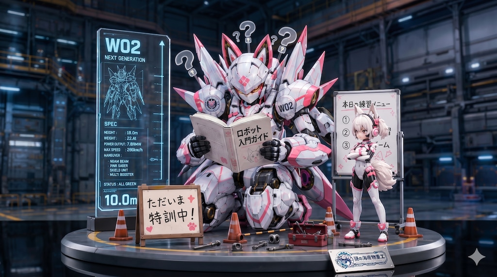 新型ロボット、つまり…？