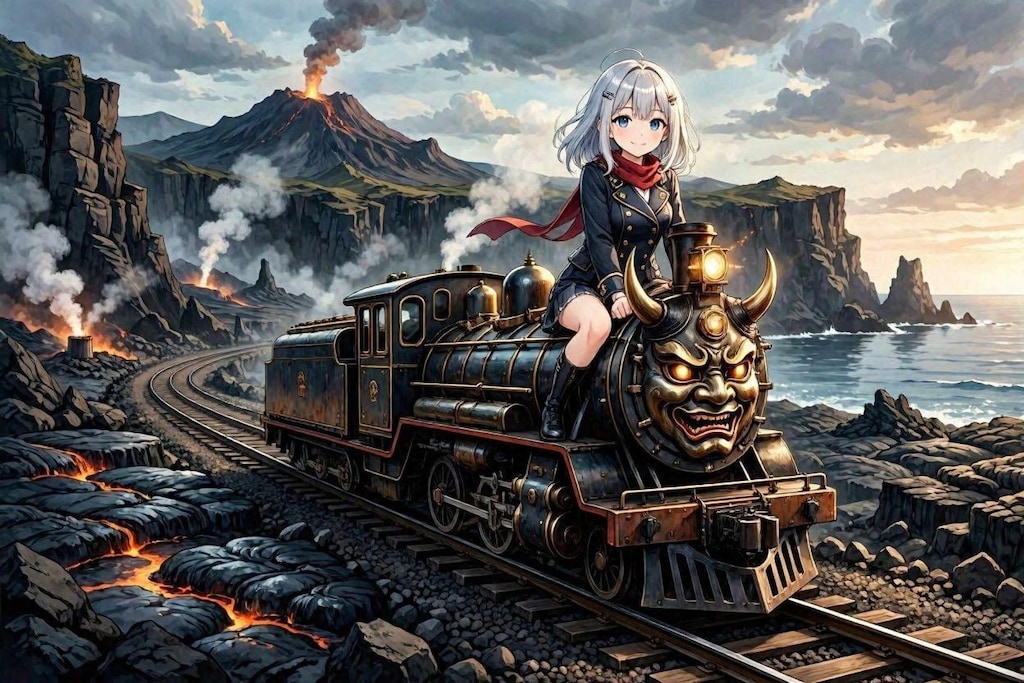 般若蒸気機関車