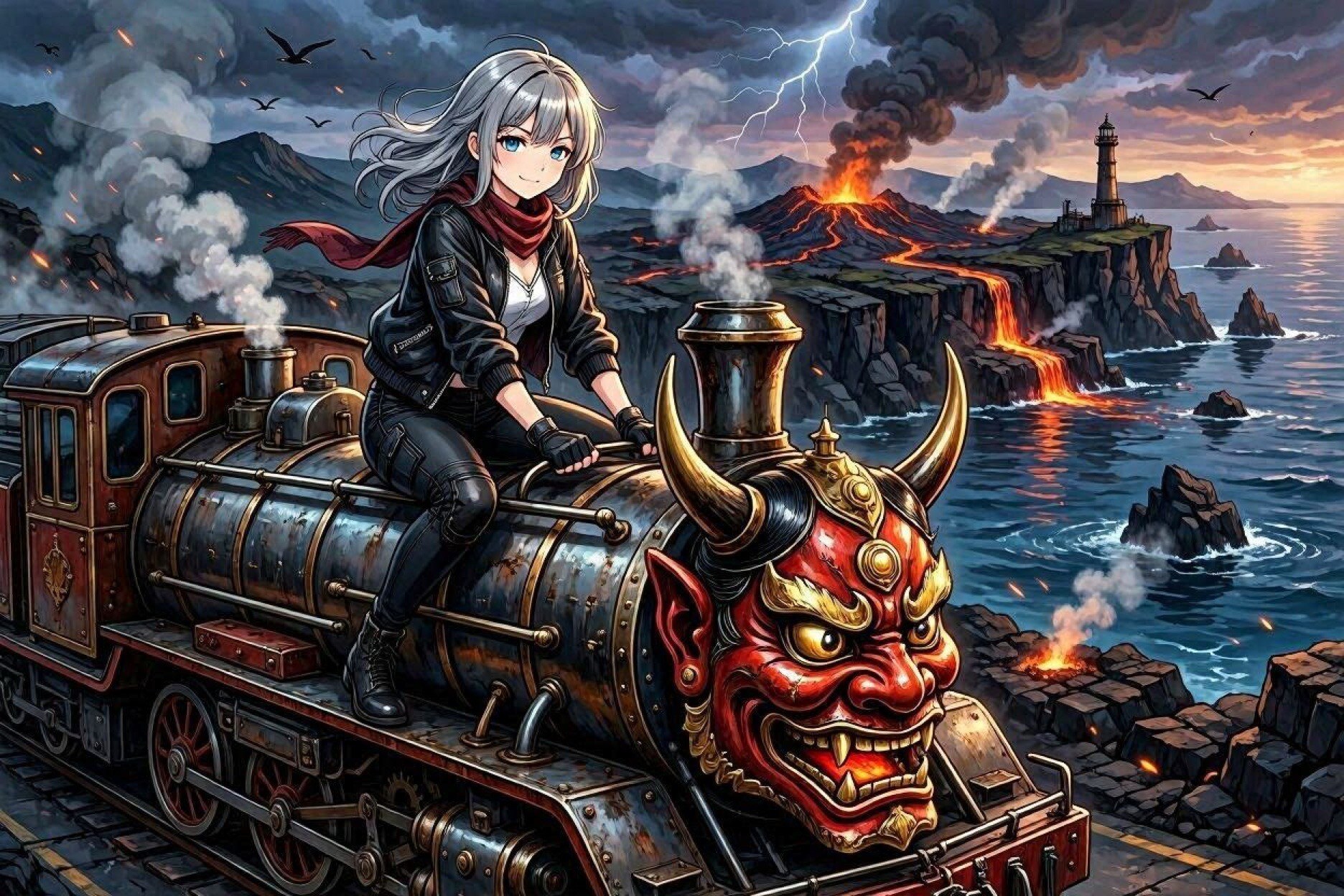般若蒸気機関車