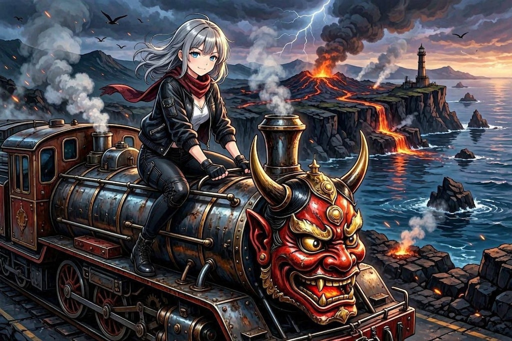 般若蒸気機関車