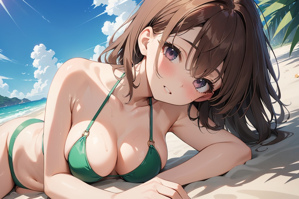 緑ビキニ（EMERALD）