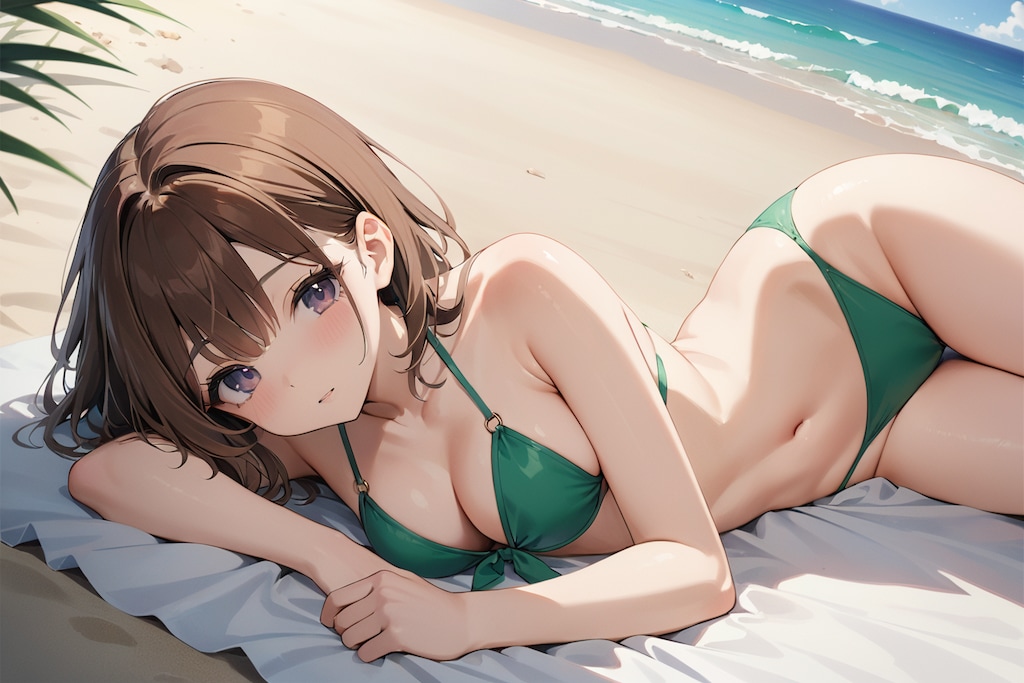 緑ビキニ（EMERALD）