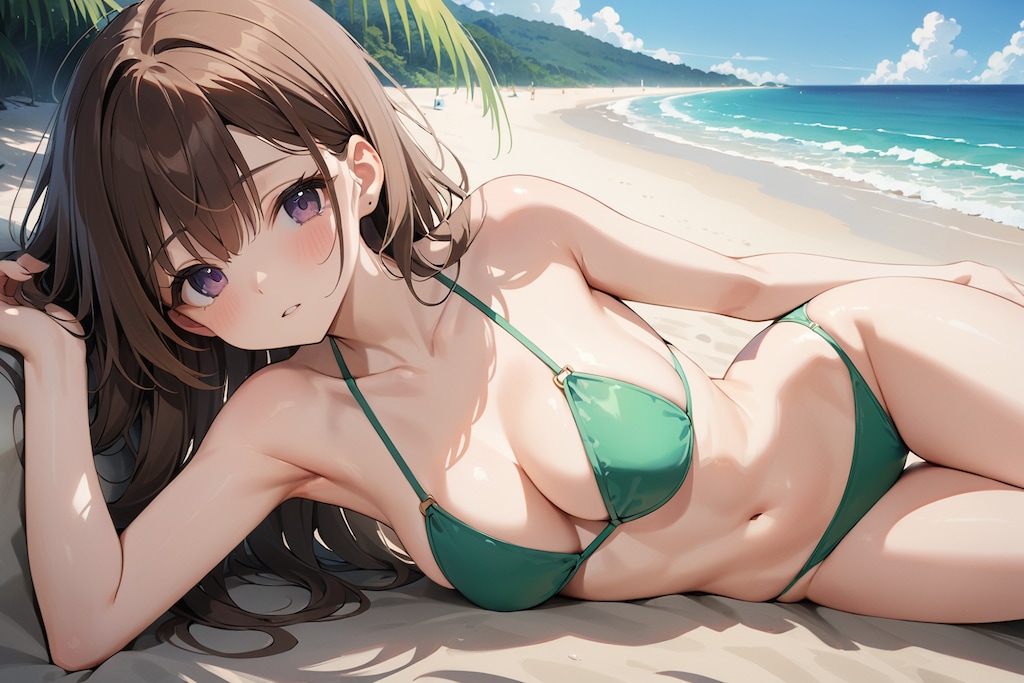 緑ビキニ（EMERALD）