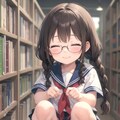 優しい図書委員のお姉さん 3枚目