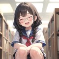 優しい図書委員のお姉さん 2枚目