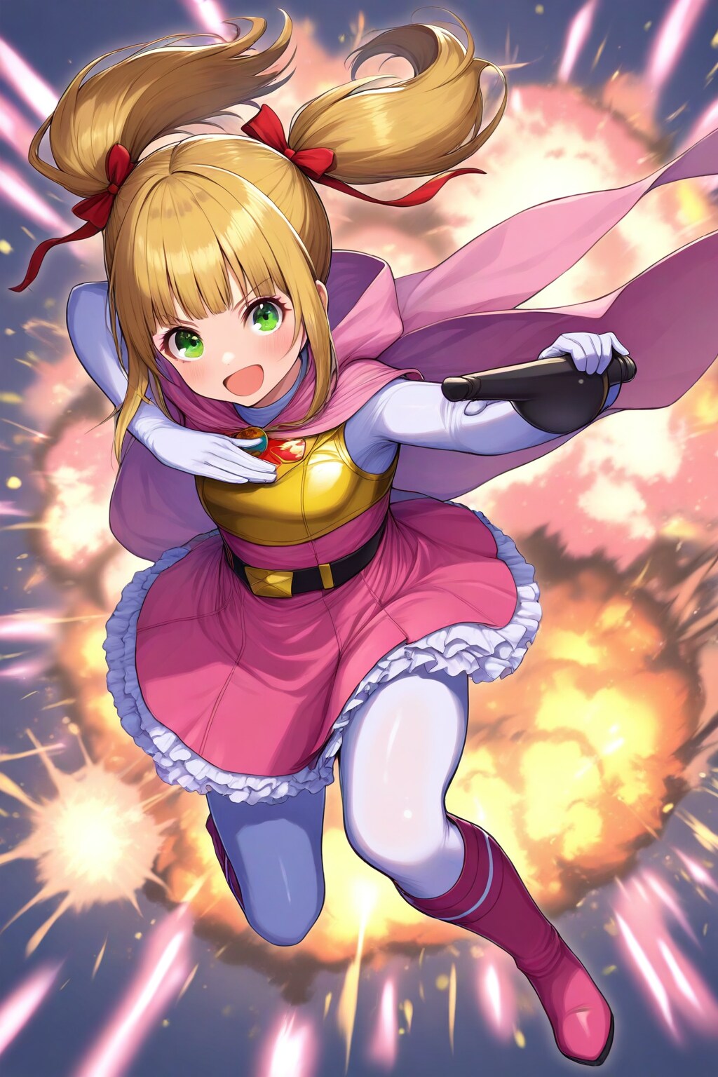 ヒーローな女の子