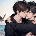 Boys’ love at the beach 4枚目