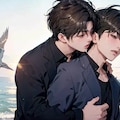 Boys’ love at the beach 5枚目