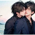 Boys’ love at the beach 2枚目