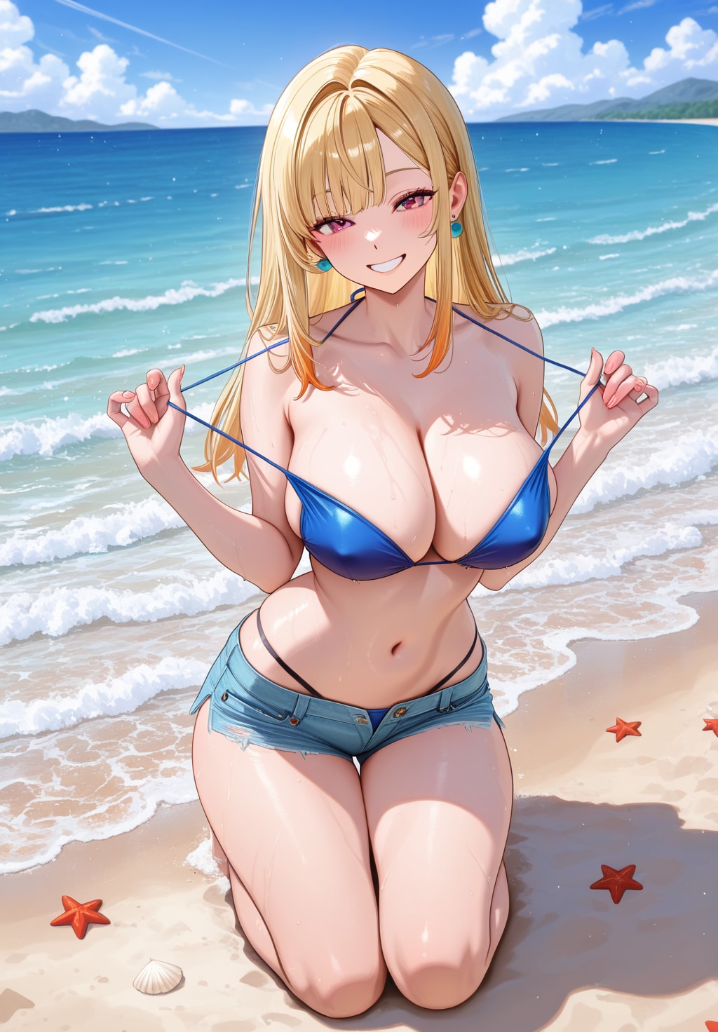 ビキニギャルの逆ナン