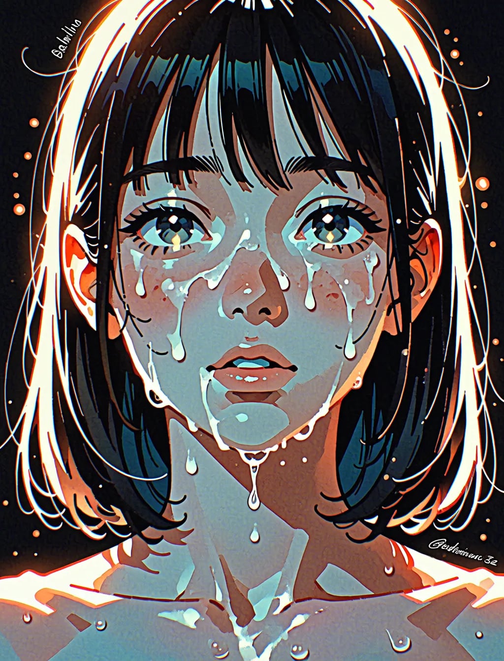 よるのぶっかけ
