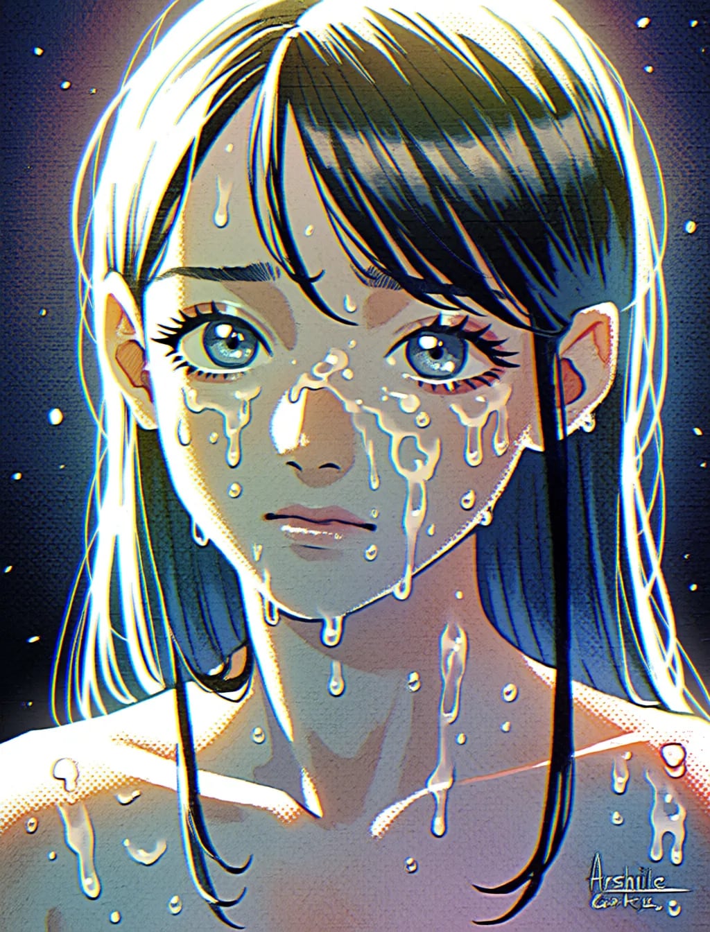 よるのぶっかけ