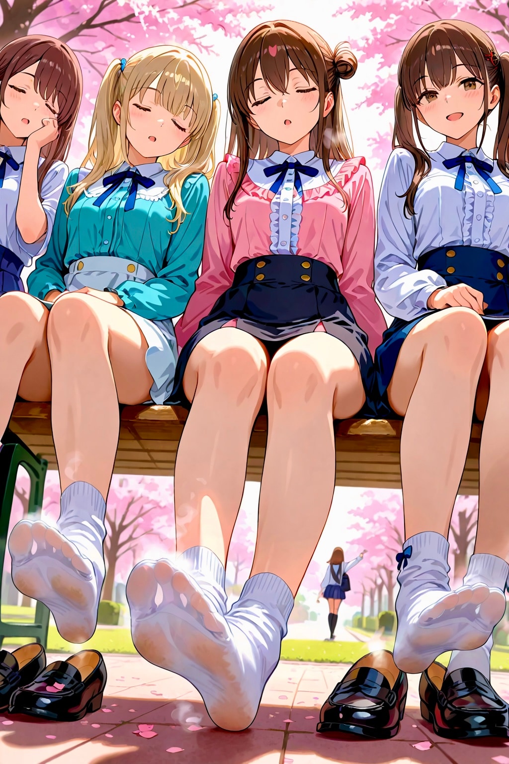 靴履いてられない