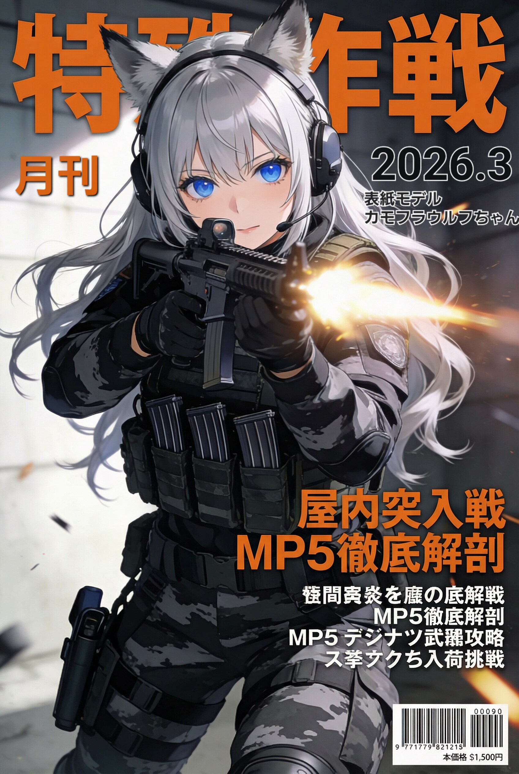 月刊「特殊作戦」創刊📕✨