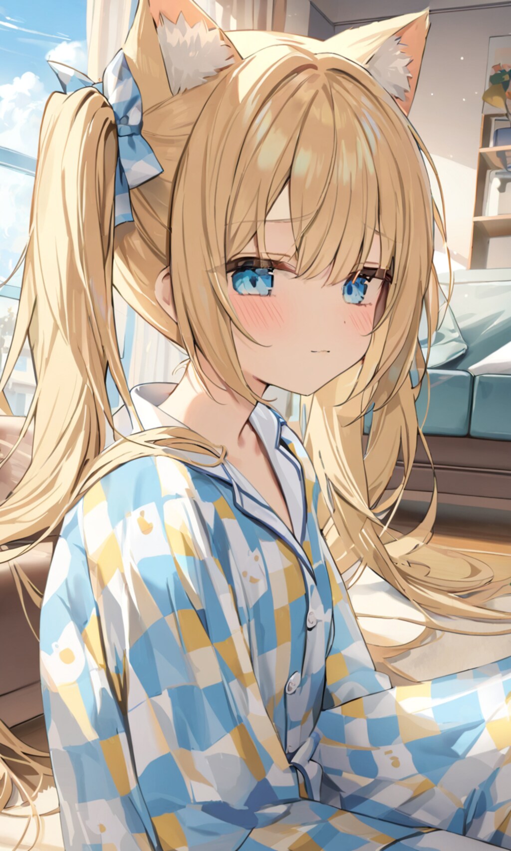 こるり「眠い」まや「おはよう、学校だ」