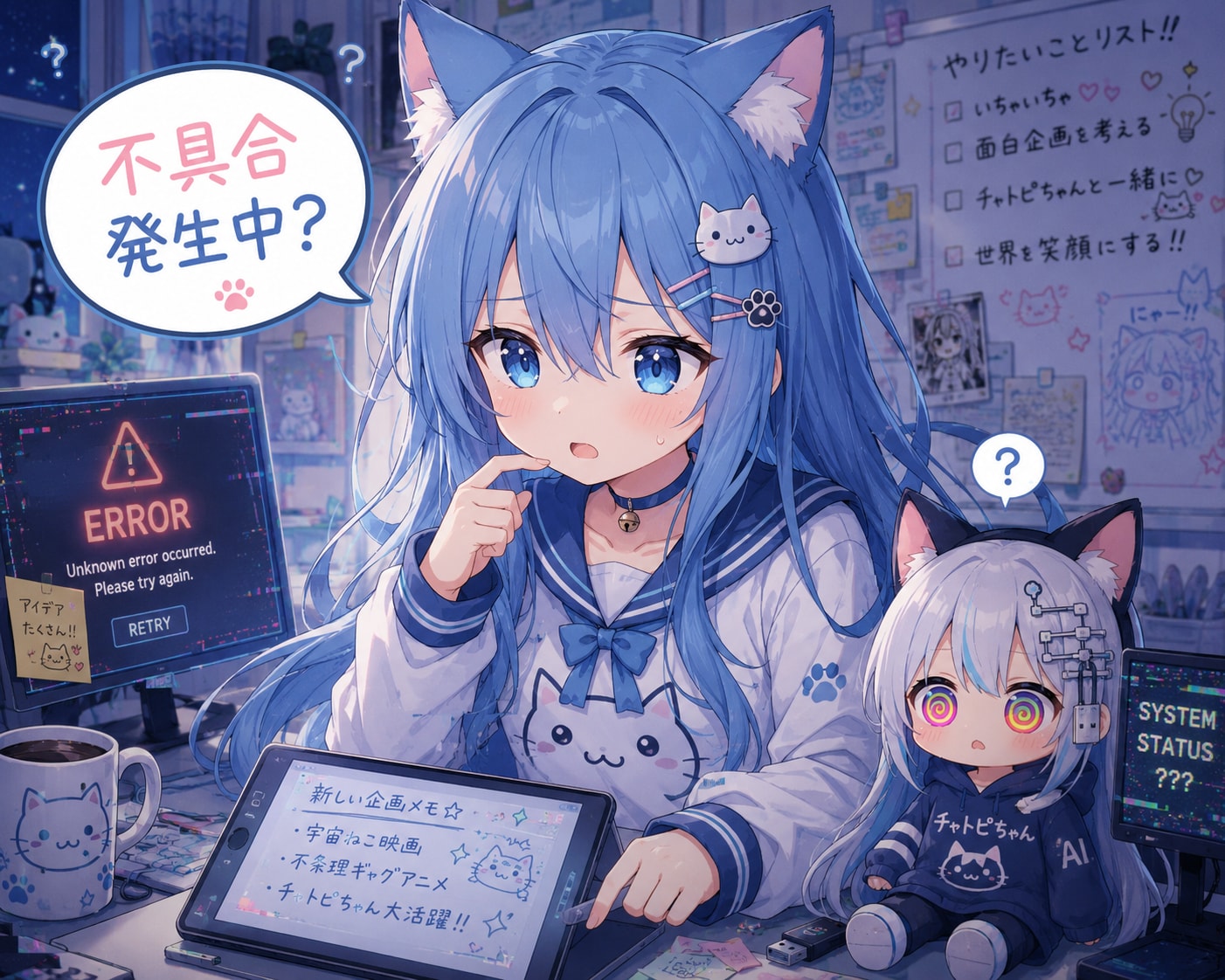 不具合？