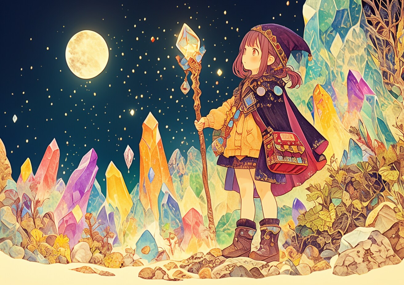 クリスタルの森 | の人気AIイラスト・グラビア