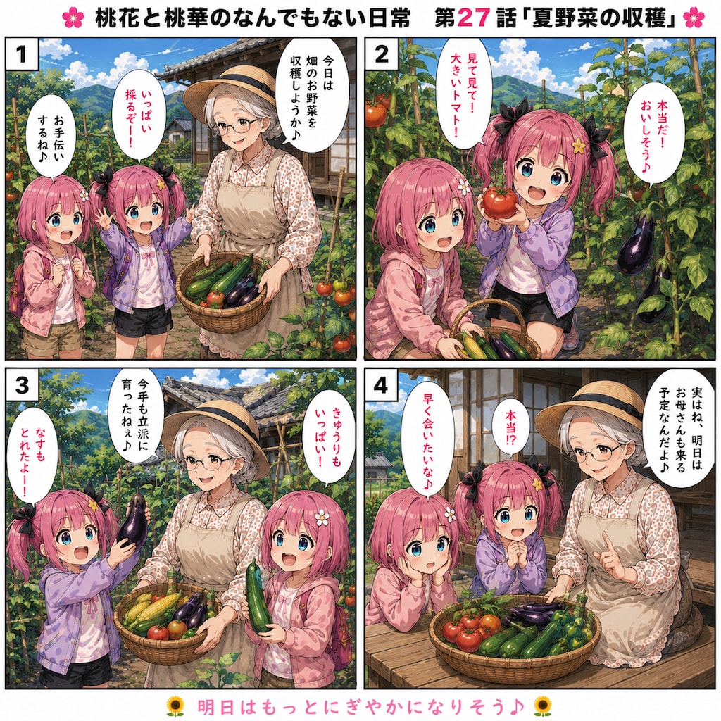桃花と桃華のなんでもない日常㉗
