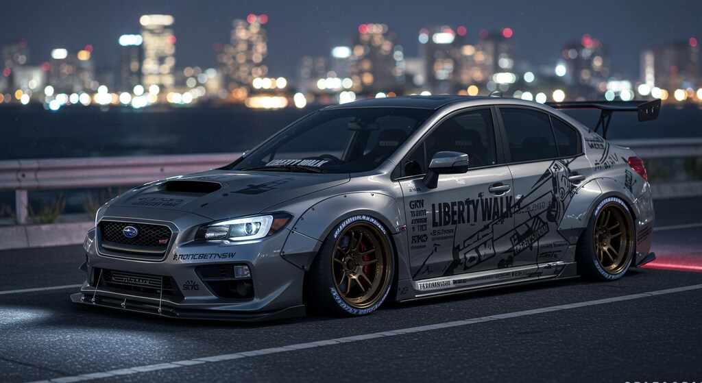 リバティーウォークWRXのドリ車