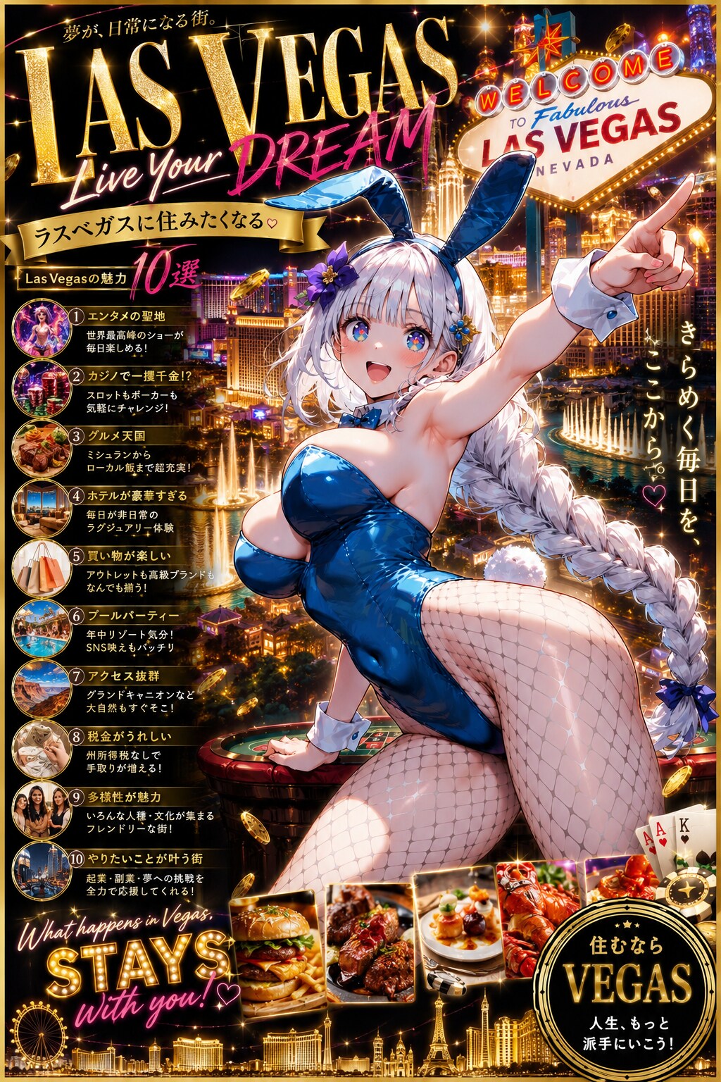 ラスベガスに住もう‼️