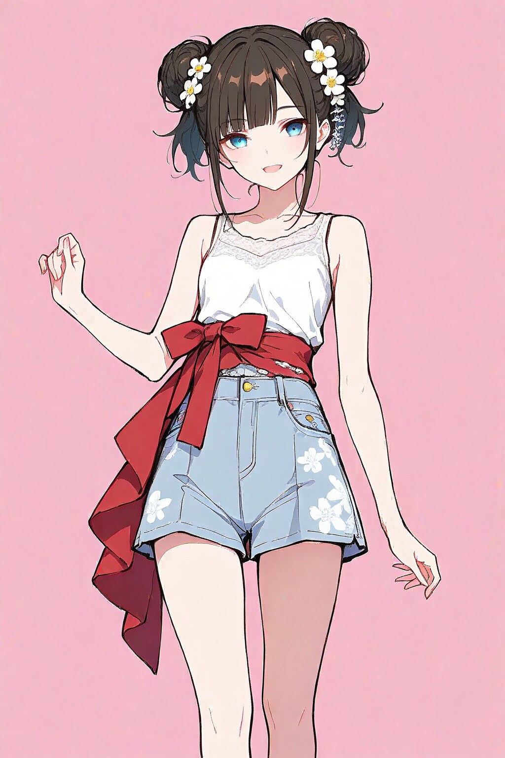 ラフなおだんごちゃん🍡✨ | の人気AIイラスト・グラビア