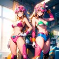 今日のトパーズちゃん　戦隊ヒロイン 3枚目