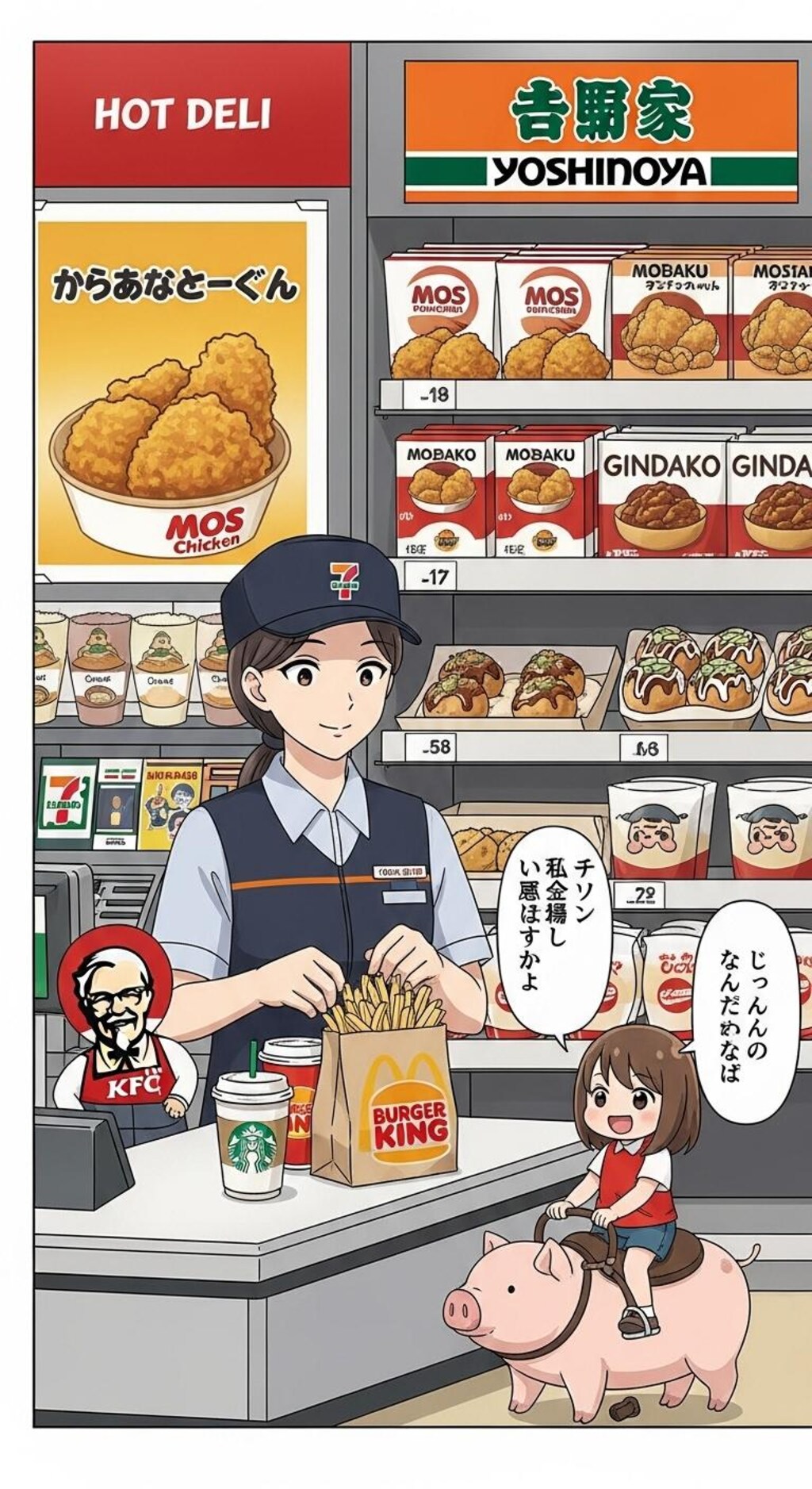 今日はファミチキくださいでいろいろと喋らせてみた