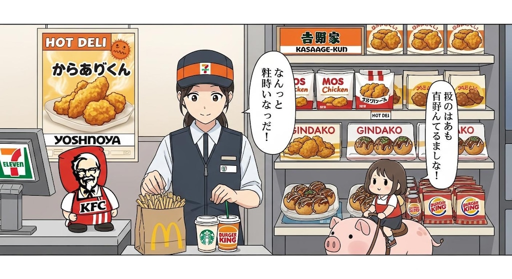 今日はファミチキくださいでいろいろと喋らせてみた