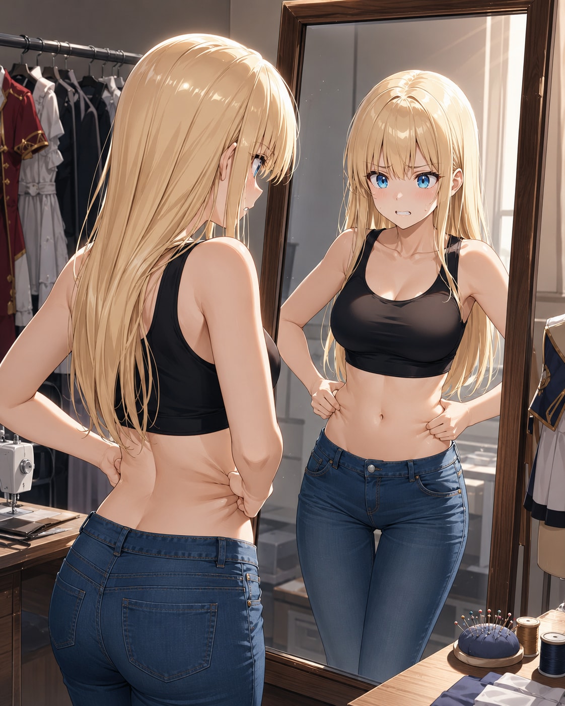 コスプレに腹筋が必要