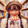 本屋さんで赤面女子 7枚目