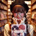 本屋さんで赤面女子 8枚目