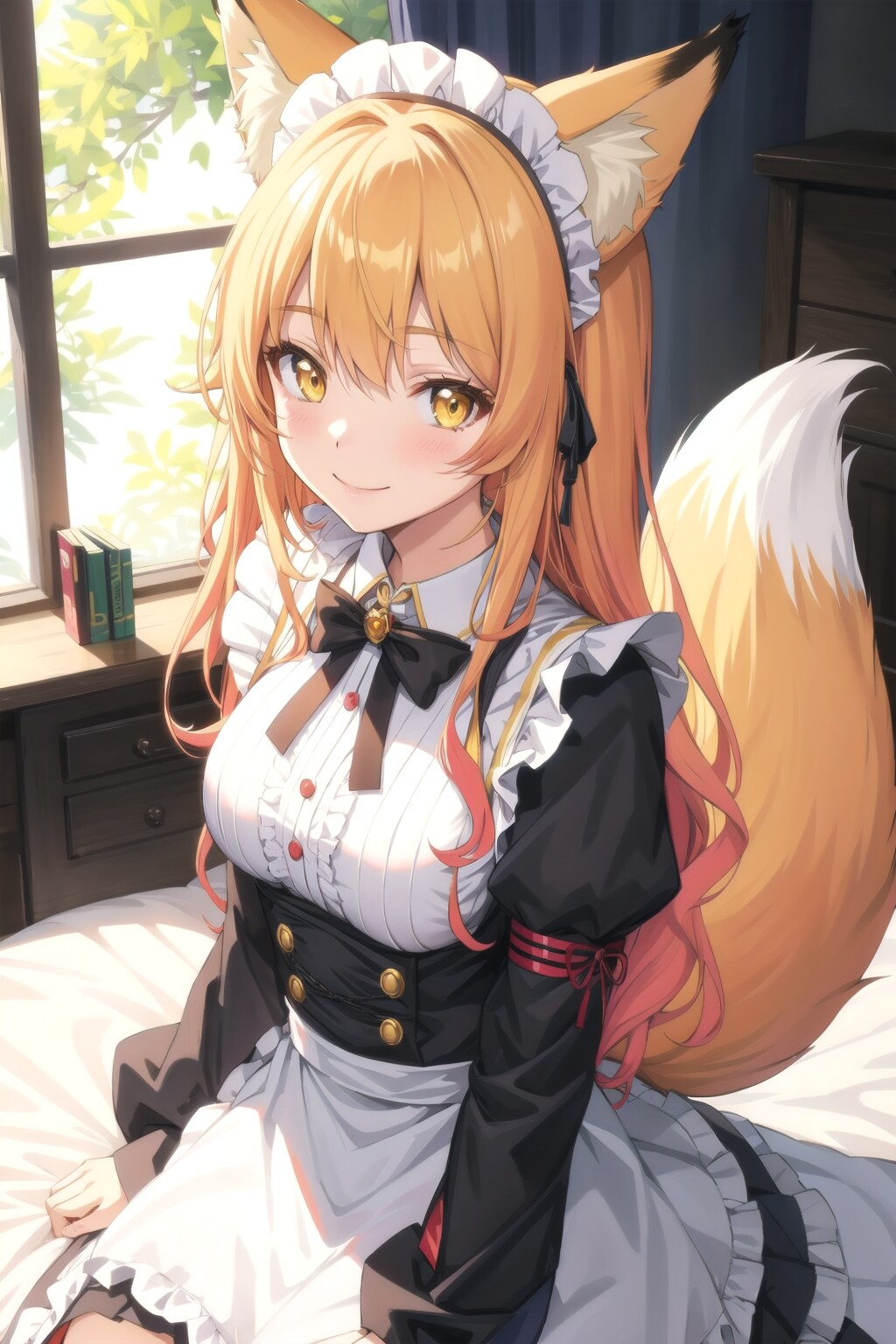 狐耳メイドさん