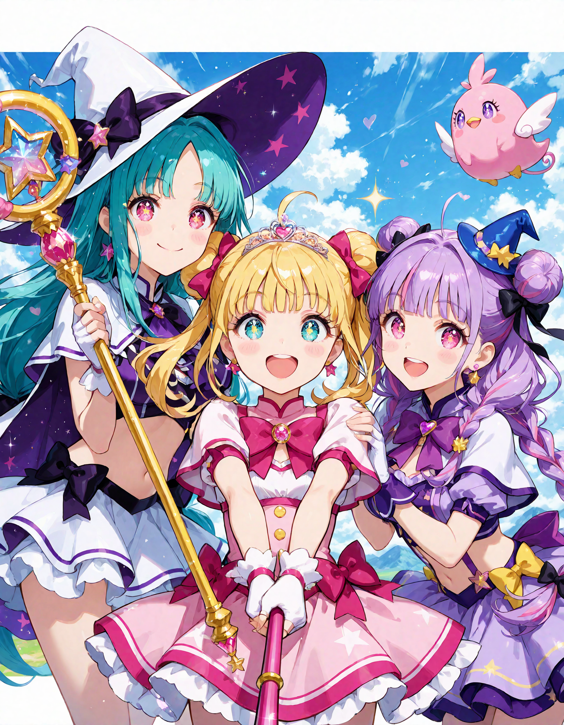 魔法少女⑦ | の人気AIイラスト・グラビア