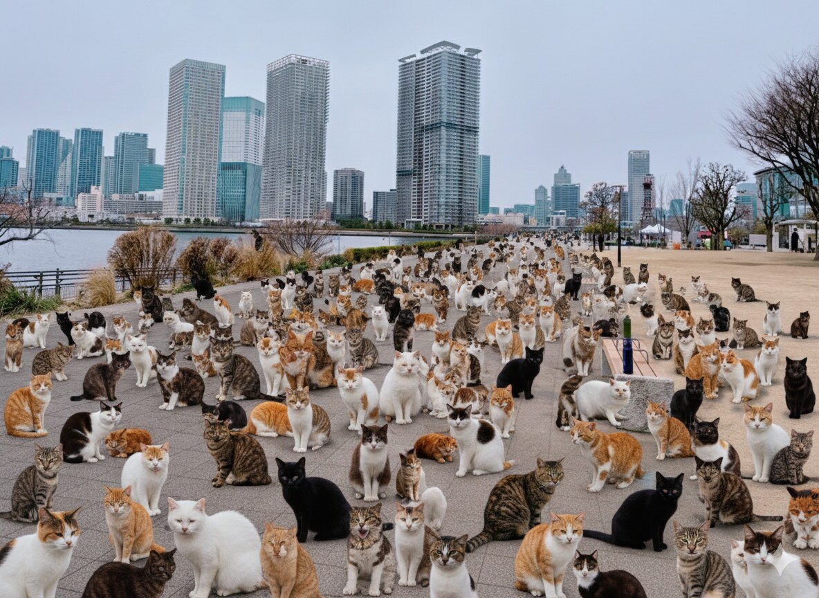 猫だらけ！🐈‍⬛🐈🐈‍⬛🐈