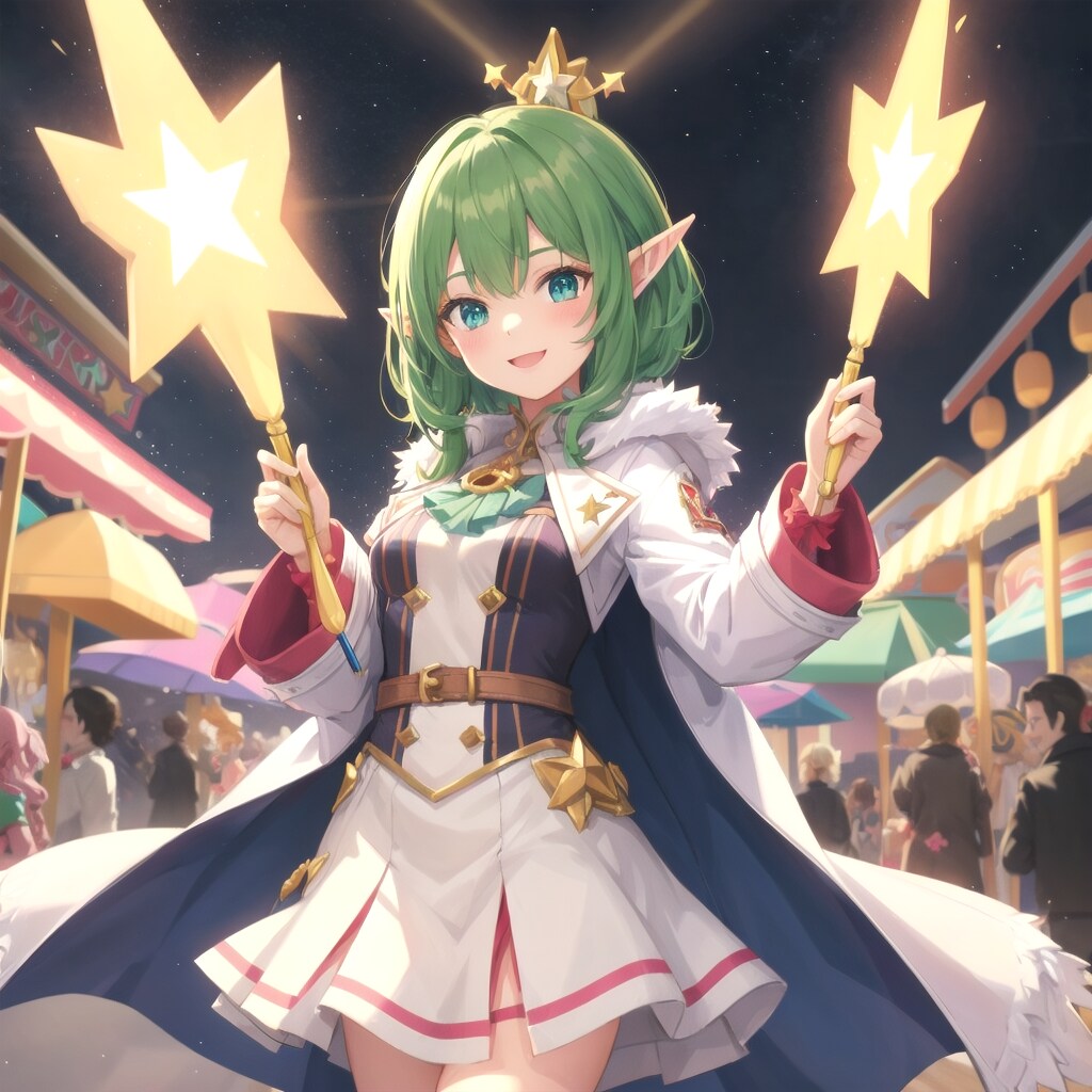エルフの魔法少女