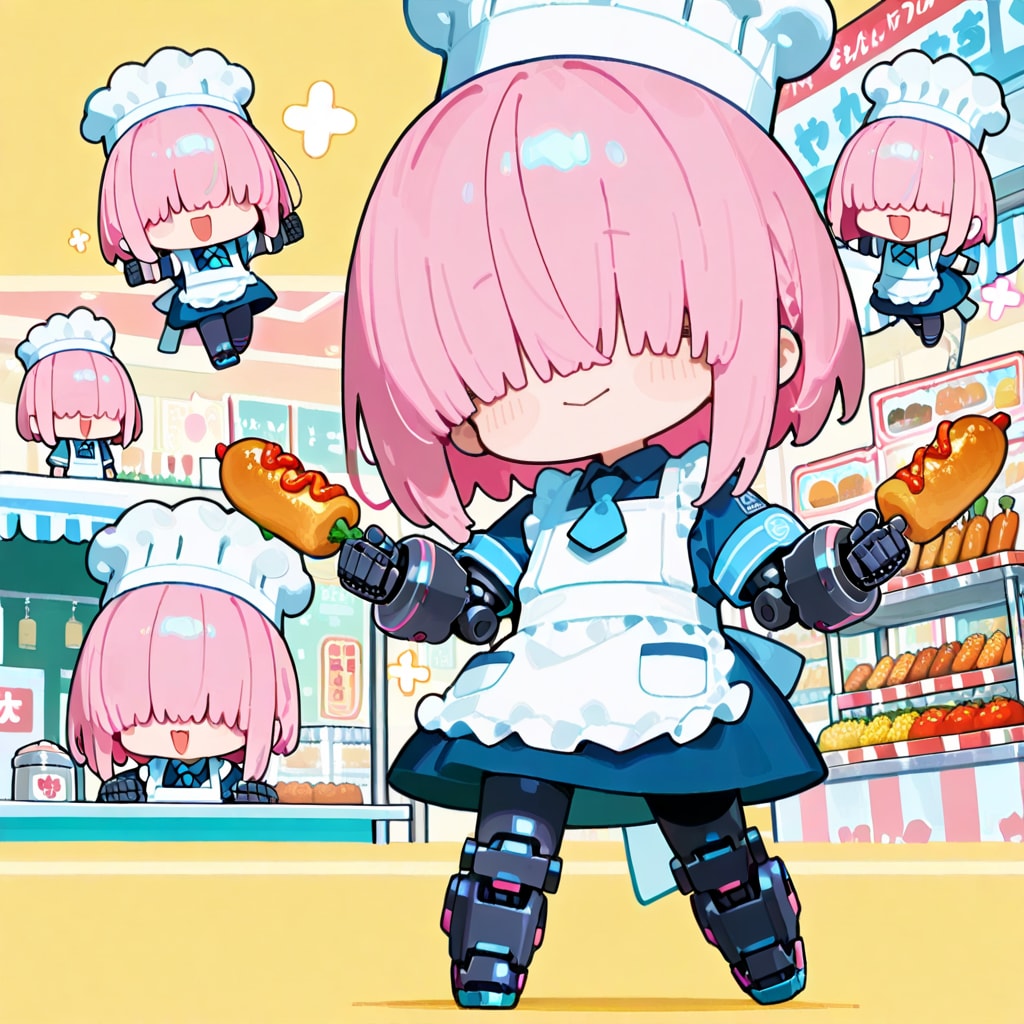 ちびロボシェフ　なんかいろいろ作る
