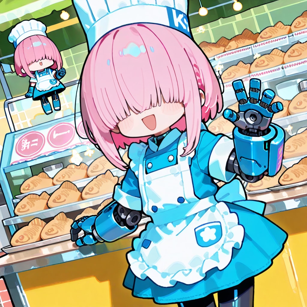 ちびロボシェフ　なんかいろいろ作る