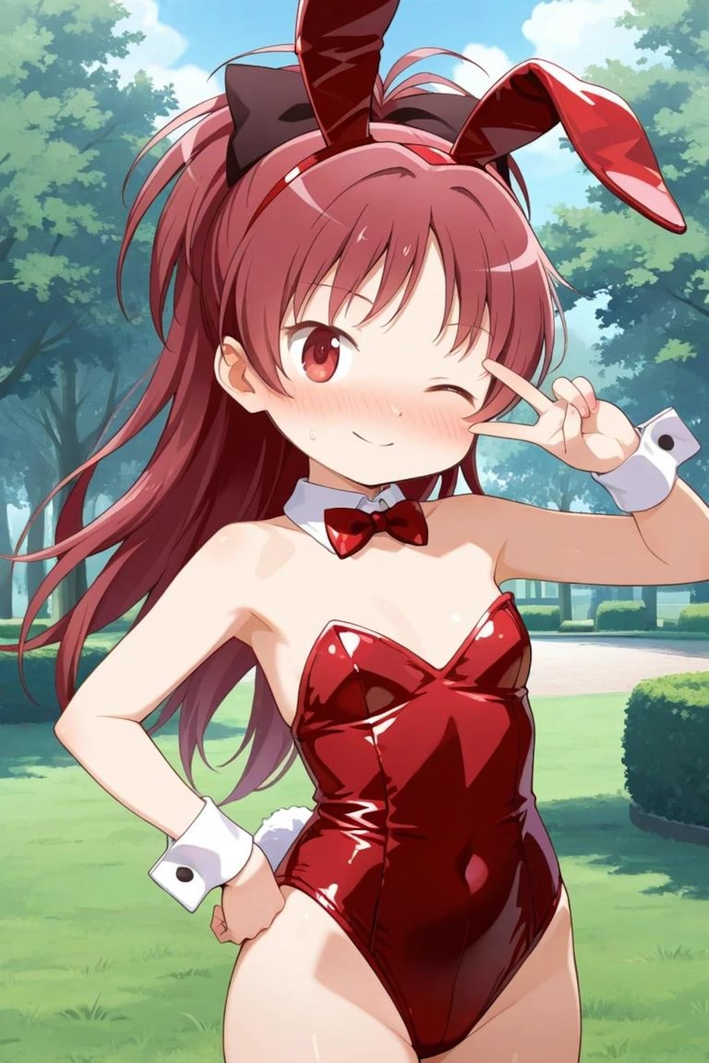 魔法少女ならぬバニー少女