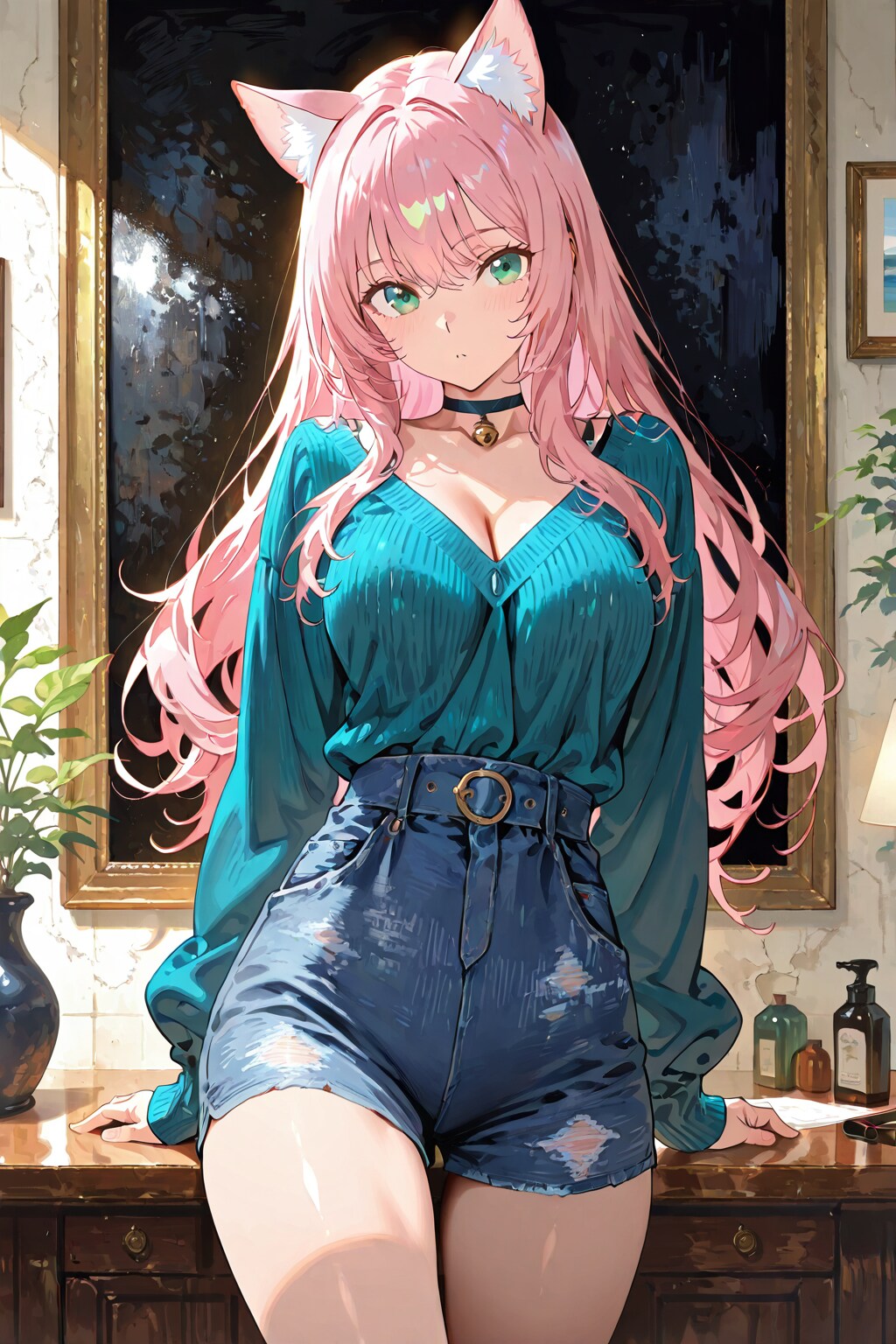 油絵🎨🐱✨