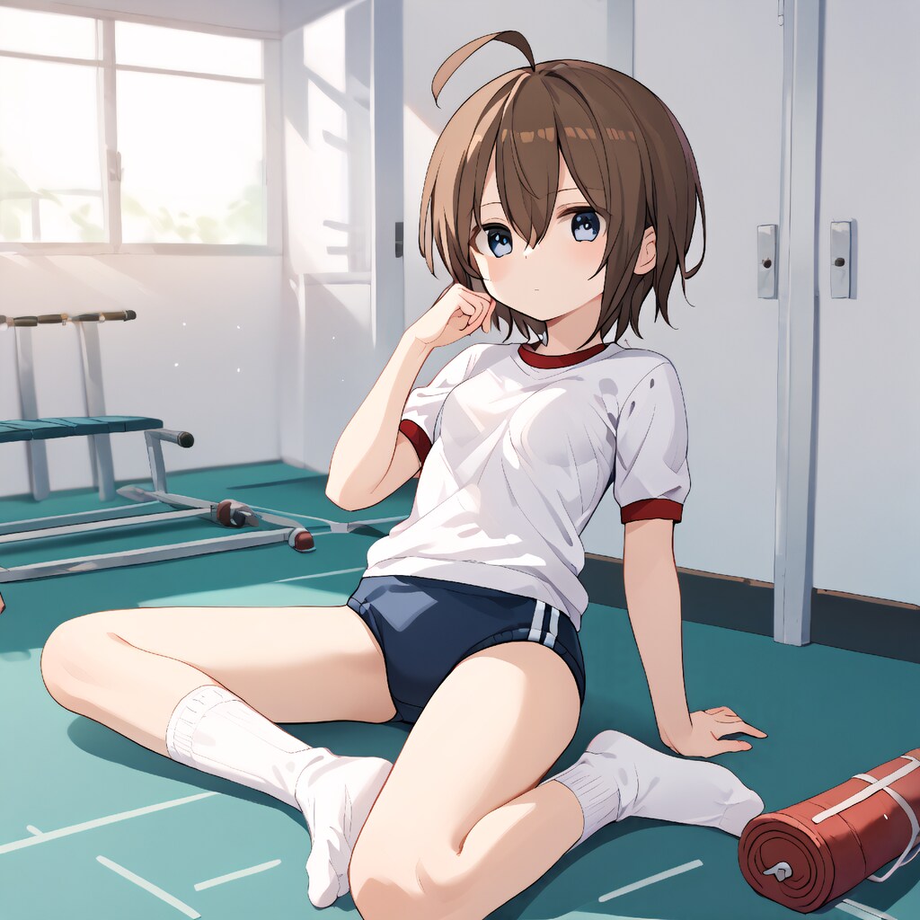 ブルマ　短髪少女分