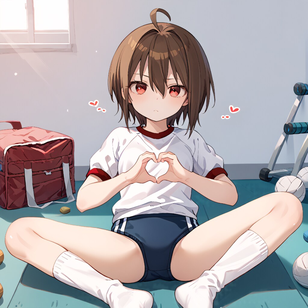 ブルマ　短髪少女分