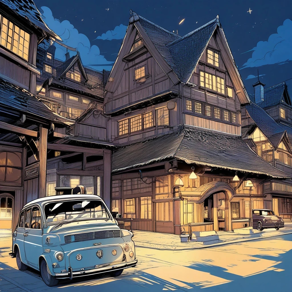 車のある景色 | の人気AIイラスト・グラビア