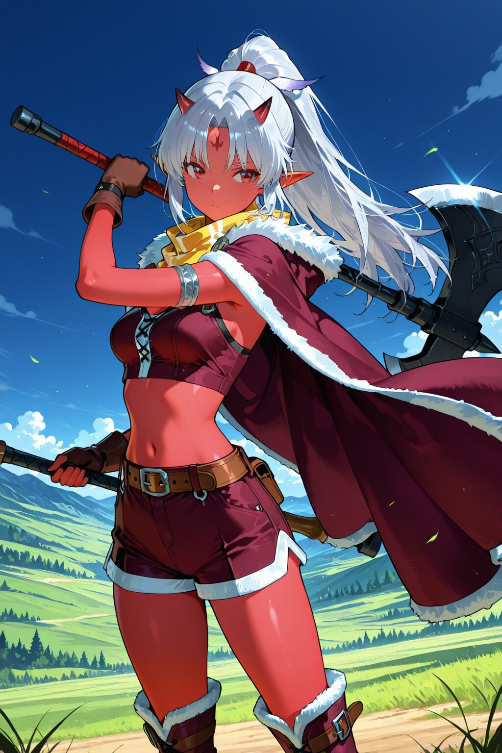 double-bit axe