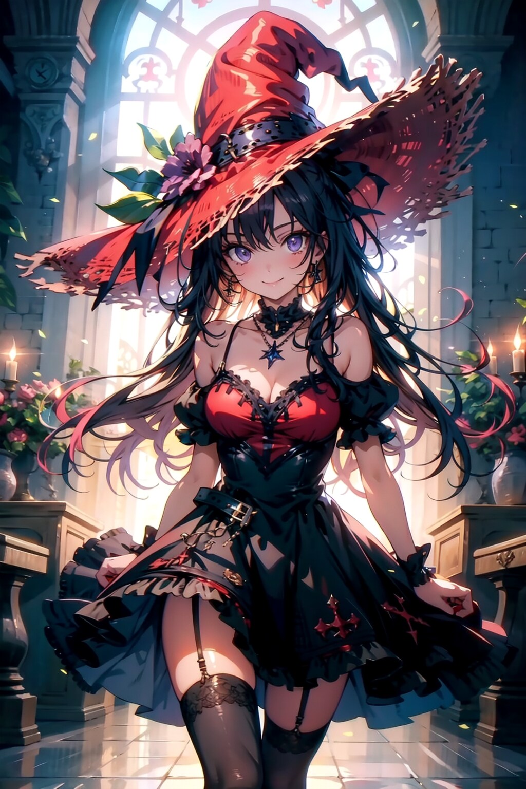 フリル魔女 | の人気AIイラスト・グラビア